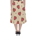 Design Love Heart Seamless Pattern Folding Skater Skirt View2