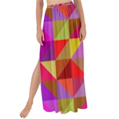 Geometric Maxi Chiffon Tie-up Sarong by luizavictorya72