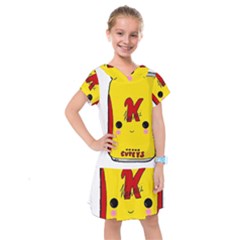 Kawaii Cute Tennants Lager Can Kids  Drop Waist Dress by CuteKawaii1982