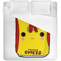 Kawaii Cute Tennants Lager Can Duvet Cover (king Size) by CuteKawaii1982