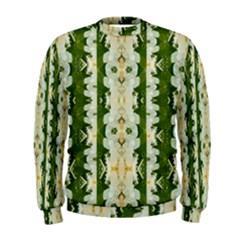 Fantasy Jasmine Paradise Bloom Men s Sweatshirt by pepitasart