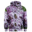 Lilac Bumble Bee Men s Pullover Hoodie View1