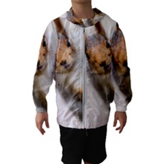 Curious Squirrel Hooded Windbreaker (kids) by FunnyCow