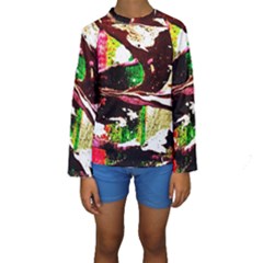 Easter 3 Kids  Long Sleeve Swimwear