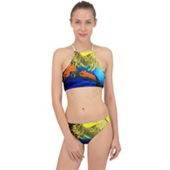 I Wonder 3 Racer Front Bikini Set by bestdesignintheworld