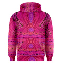 Pink And Purple And Peacock Design By Flipstylez Designs  Men s Pullover Hoodie by flipstylezfashionsLLC