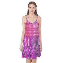 Pink And Purple Shimmer Design By Flipstylez Designs Camis Nightgown