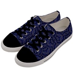 Modern Orante Pattern Men s Low Top Canvas Sneakers by dflcprints