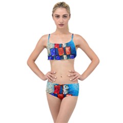 Soup Cans   After The Lunch Layered Top Bikini Set by FunnyCow