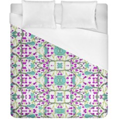 Colorful Modern Floral Baroque Pattern 7500 Duvet Cover (california King Size) by dflcprints