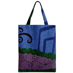 Purple Shoe Zipper Classic Tote Bag by snowwhitegirl