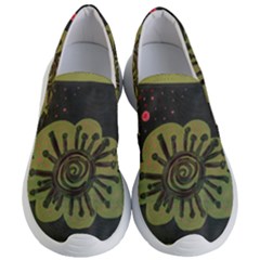 Flower Spitting Out Pink Pollen Women s Lightweight Slip Ons by snowwhitegirl