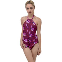 Punk Baby Red Go With The Flow One Piece Swimsuit by snowwhitegirl