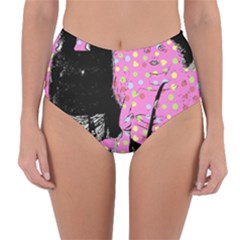 Weird Smile Reversible High-waist Bikini Bottoms by snowwhitegirl