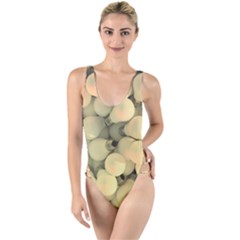 Bulbs High Leg Strappy Swimsuit