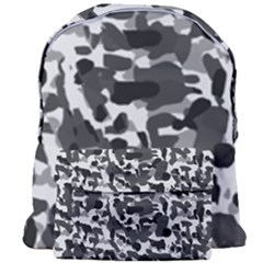 Grey Camo Giant Full Print Backpack by snowwhitegirl