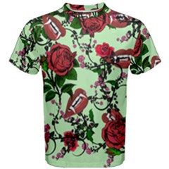 Green Rose Vampire Men s Cotton Tee by snowwhitegirl