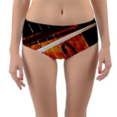 Cello Performs Classic Music Reversible Mid-waist Bikini Bottoms by FunnyCow