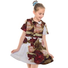 Vintage 1802788 1920 Kids  Short Sleeve Shirt Dress