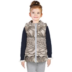 Flowers 1776630 1920 Kid s Hooded Puffer Vest