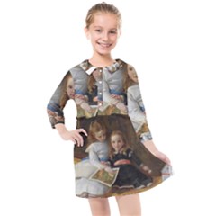 Vintage 1501537 1280 Kids  Quarter Sleeve Shirt Dress