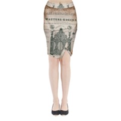 Building News Midi Wrap Pencil Skirt