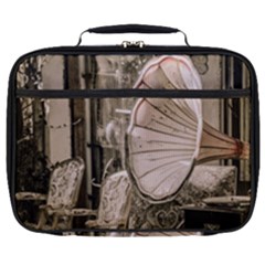 Flea Market Redord Player Full Print Lunch Bag by vintage2030