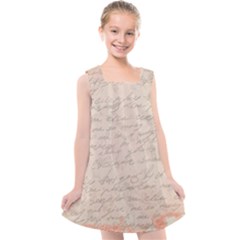 Letter Kids  Cross Back Dress