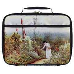 Lady And Scenery Full Print Lunch Bag by vintage2030