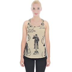 Victorian Bicycles Piece Up Tank Top