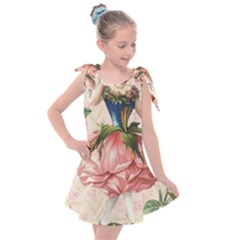 Flower Girl Kids  Tie Up Tunic Dress