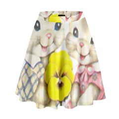 Rabbits 1731749 1920 High Waist Skirt by vintage2030