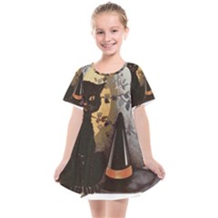 Owls 1461952 1920 Kids  Smock Dress