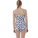 Pointing finger pattern Boyleg Tankini Set  View2