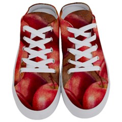 Three Red Apples Half Slippers by FunnyCow