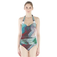 Dreams In Color Halter Swimsuit