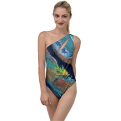 Space To One Side Swimsuit