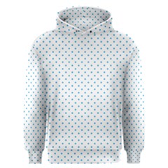 Mini Oktoberfest Bavarian Blue Polkadots On White Men s Overhead Hoodie by PodArtist