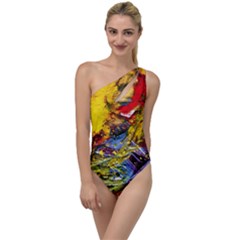 Yellow Chik 3 To One Side Swimsuit