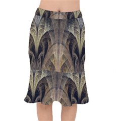 Fractal Art Graphic Design Image Mermaid Skirt by Sapixe