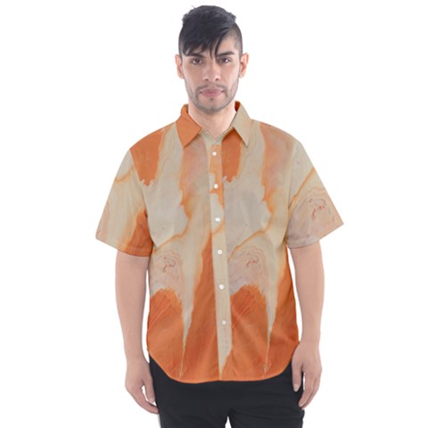 Fire Fall Men s Short Sleeve Shirt by WILLBIRDWELL