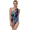 Astronaut Space Galaxy To One Side Swimsuit View1