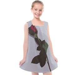 Red Rose Kids  Cross Back Dress