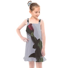 Red Rose Kids  Overall Dress