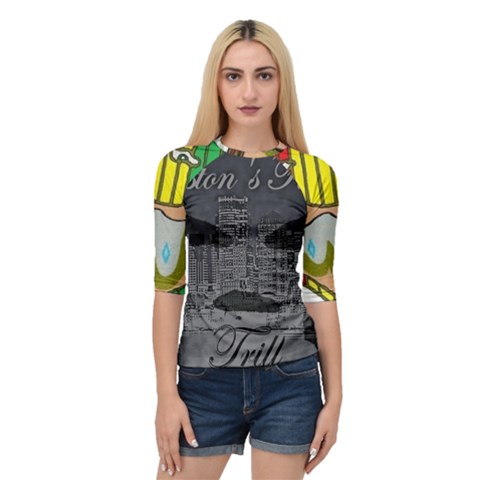 2451 Trill Cover Final Quarter Sleeve Raglan Tee by RWTFSWIMWEAR