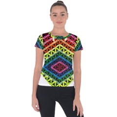 Hamsa Short Sleeve Sports Top  by CruxMagic