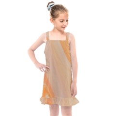 Orange 2 Kids  Overall Dress