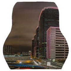 Hong Kong At Night Skyline Car Seat Back Cushion 