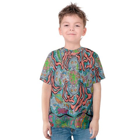 Octopusquad Kids  Cotton Tee by chellerayartisans