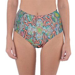 Octopusquad Reversible High-waist Bikini Bottoms by chellerayartisans